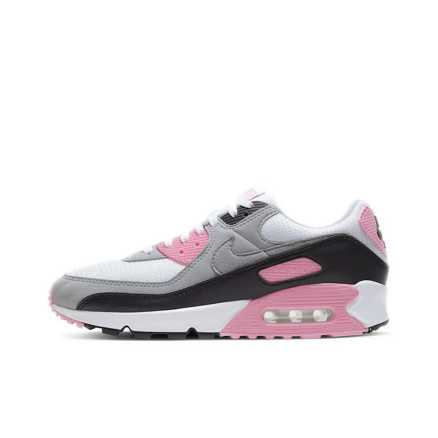 Nike Air Max 90 Low Топ Тренировочные Беговые Кроссовки Унисекс Розовые