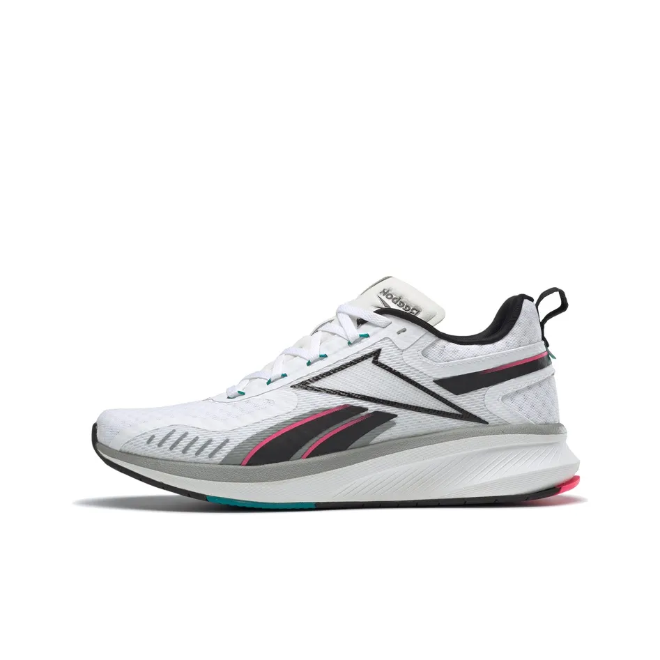Reebok совместный Fusium Run 20 Low Топ Беговые кроссовки Мужской Белый черный розовый