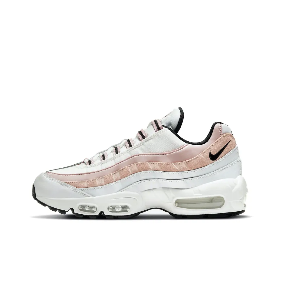 Nike Air Max 95 Low Топ Повседневные Беговые Кроссовки Женские Светло-Розовые