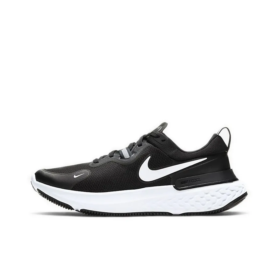 Nike React Miler 1 Running Shoes Men Low Top Black White