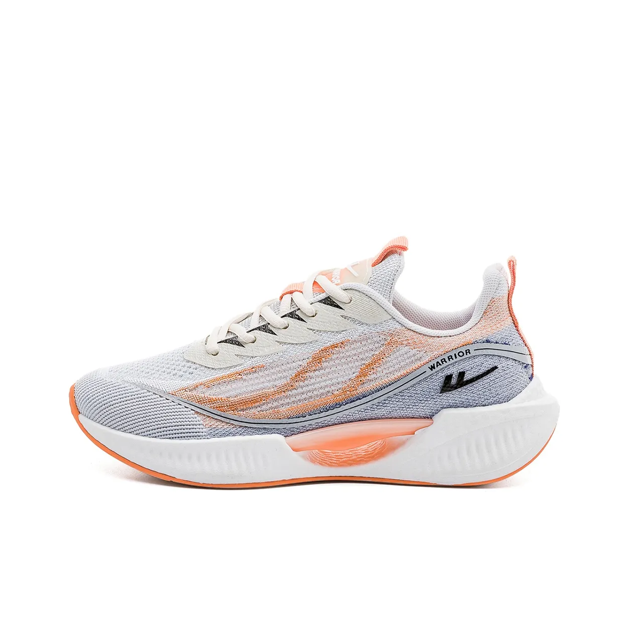 WARRIOR Wing Series Повседневный Низкий Топ Бежевый/Серый/Оранжевый Унисекс