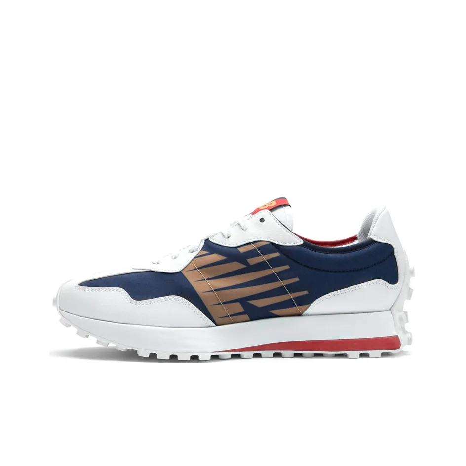 KIKS X NUTTSH ART X New Balance 327 White Red Blue