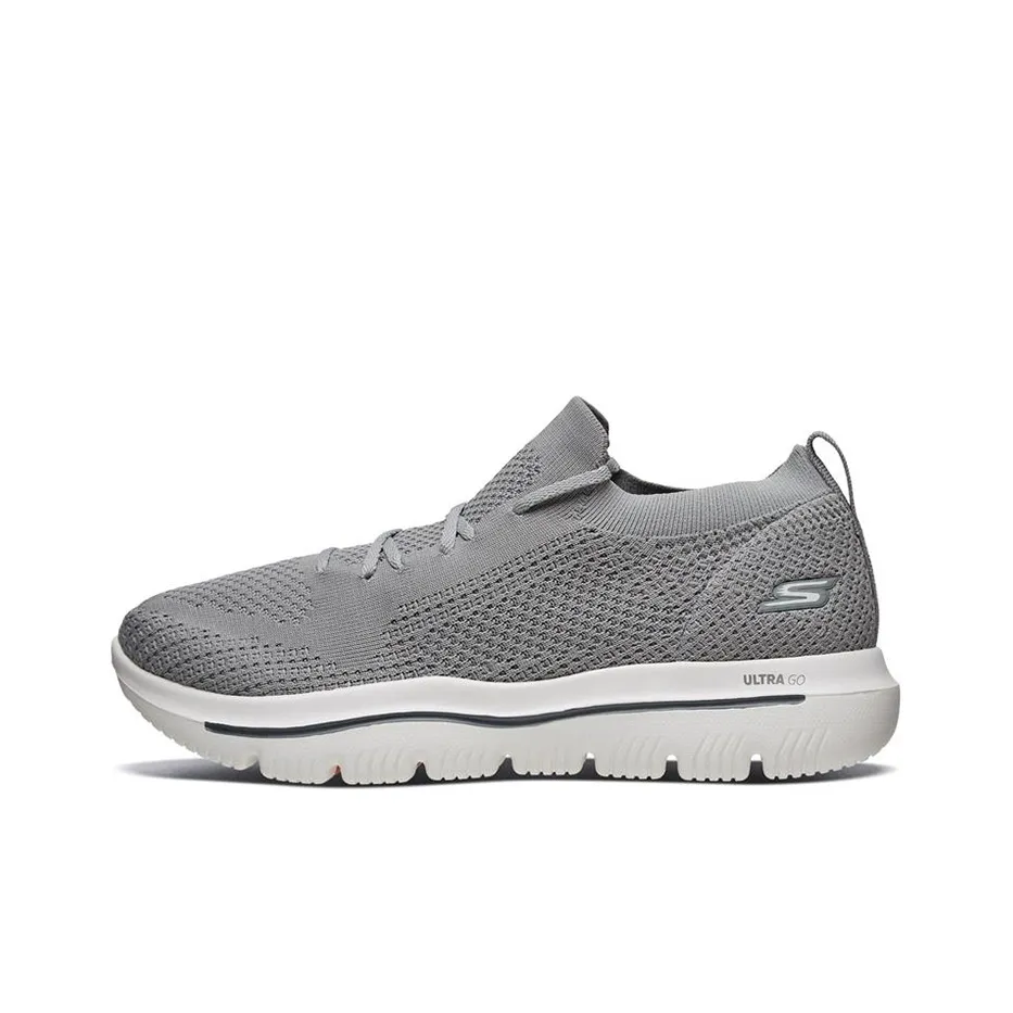 Skechers Go Walk Evolution Ultra Low Top 'Light Grey White'