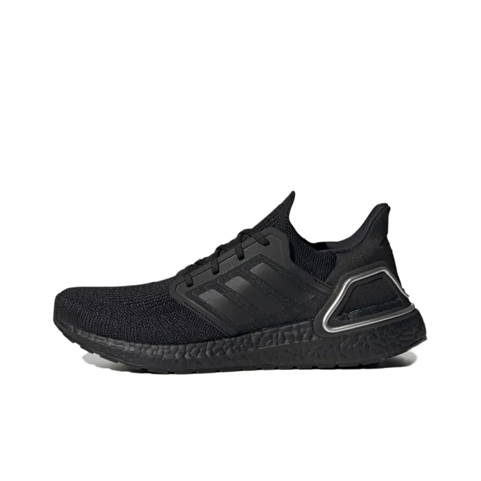 Adidas ULT Slip-resistant Abrasion-resistant Low Top Casual Running Shoes Men's Black Adidas ULT Противоскользящий Устойчивый к истиранию Низкий Топ Повседневные Беговые Кроссовки Мужские Черные