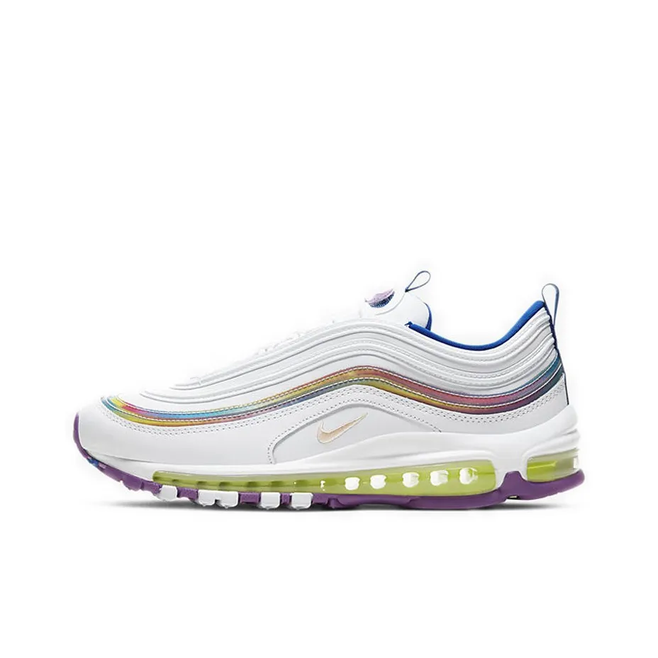 Nike Air Max 97 White Iridescent Stripes Women's