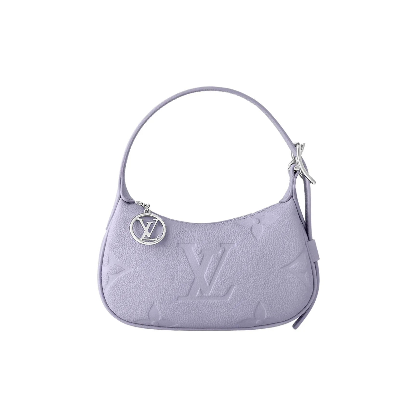LOUIS VUITTON Cow Leather Handbag, Shoulder Bag Women's Purple