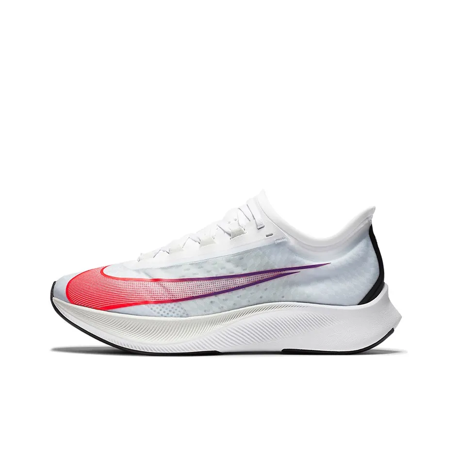 Nike Zoom Fly 3 Беговые кроссовки Низкий топ Унисекс