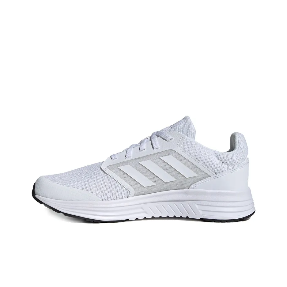 Adidas Galaxy 5 Амортизаторы Slip-Resistant Низкий Топ Повседневные Беговые кроссовки Мужские Белые