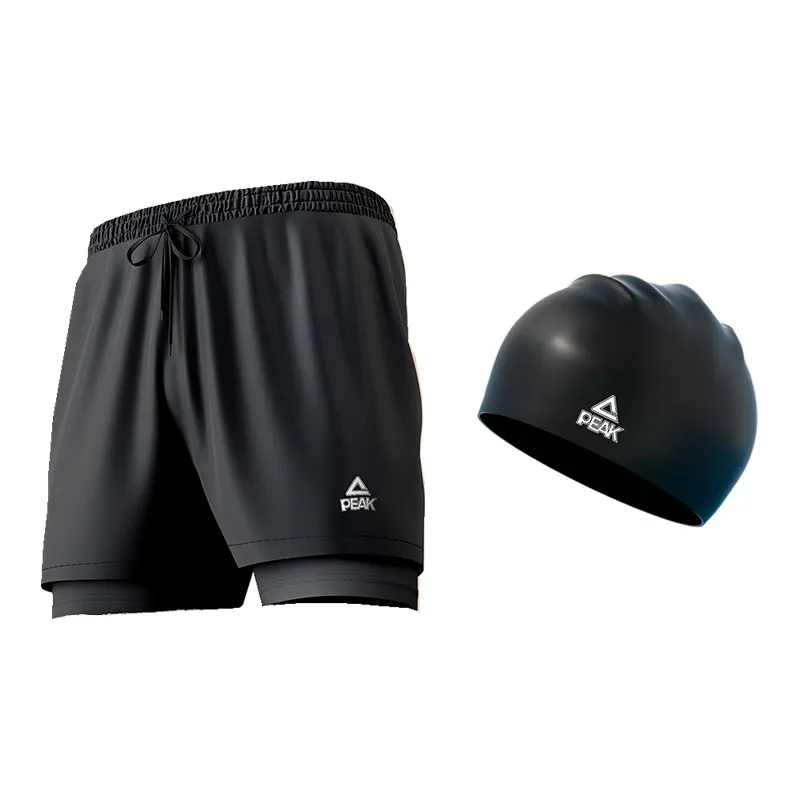 PEAK Swimming Sets Polyester Swimming Pool Men's Black