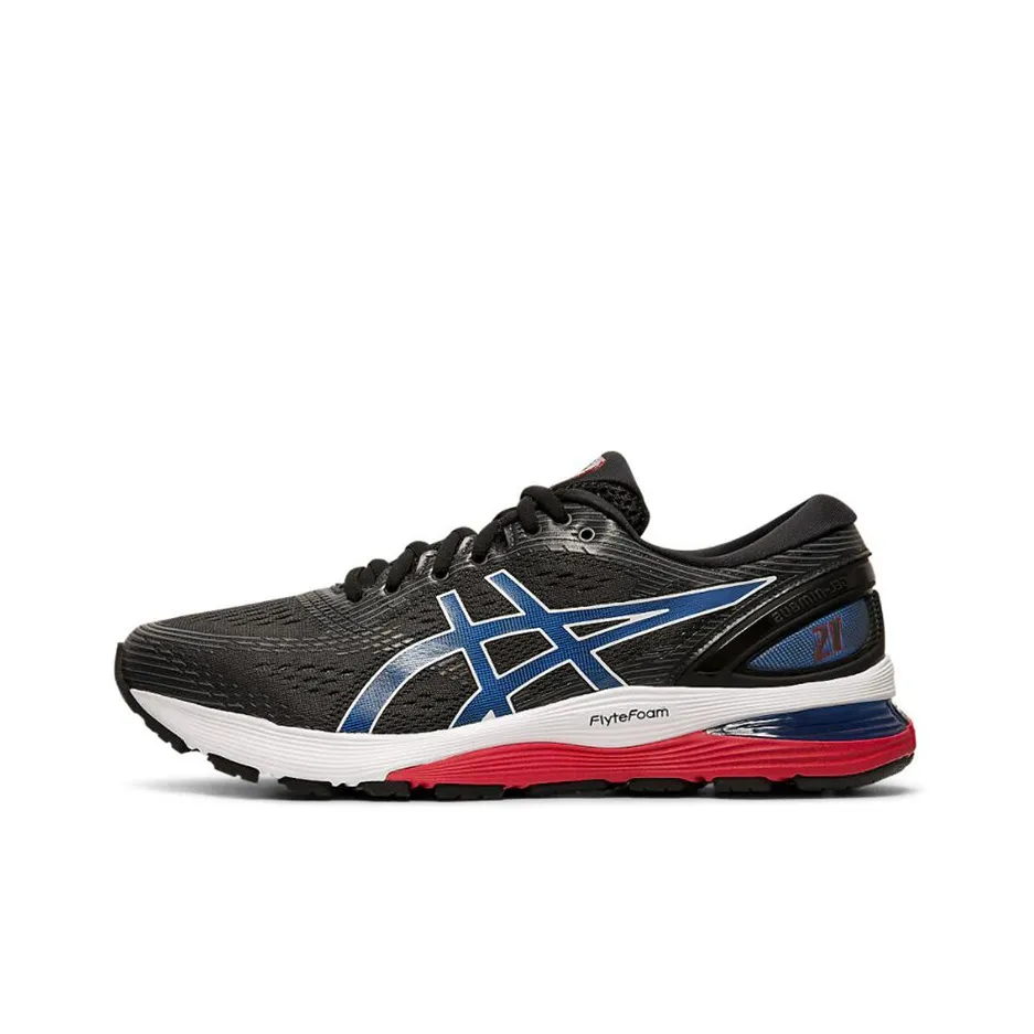 Asics Gel Nimbus 21 'Black Electric Blue'
