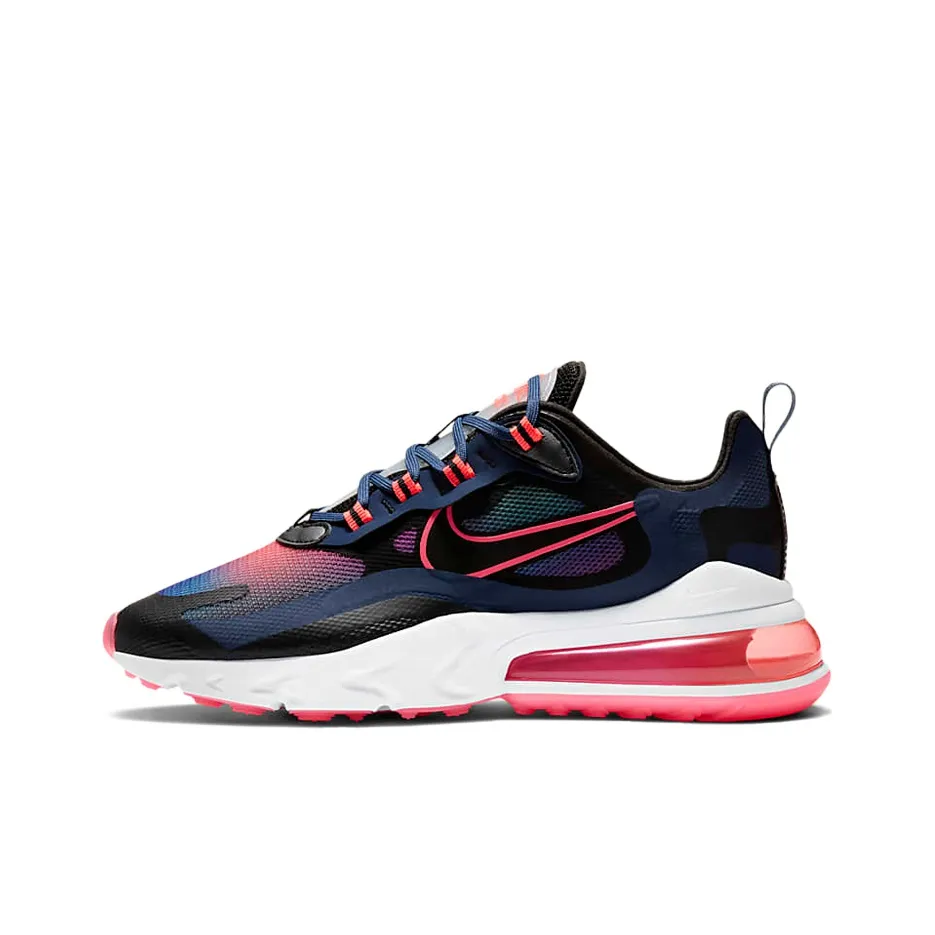 Nike Air Max 270 React Midnight Navy Hyper Pink Women's