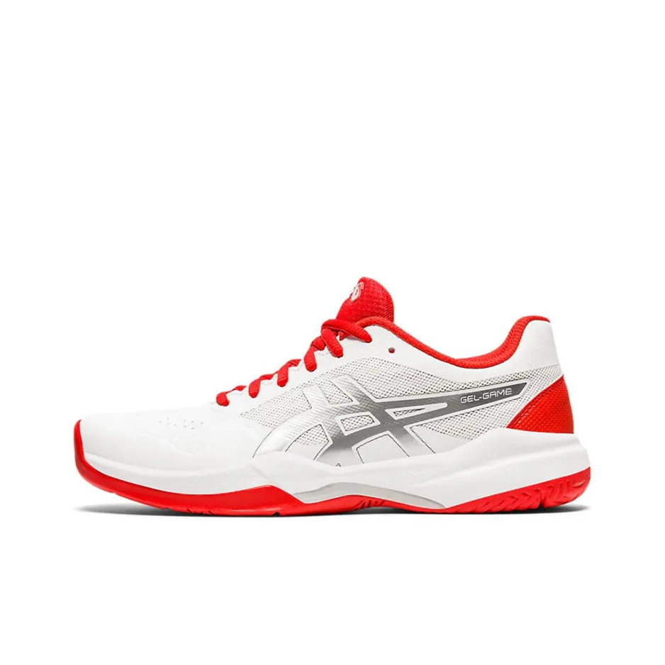 Asics Gel-Game 7 Running Shoes Women's Low-Top White/Red