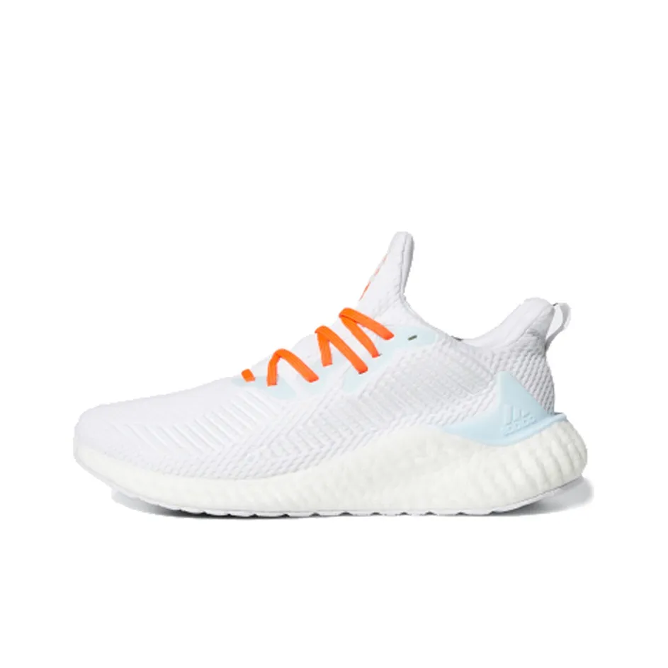 Adidas Alphaboost Running Shoes Men Low-Top Ice Blue