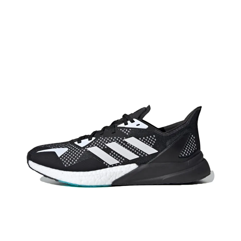 Adidas X9000l3 Дышащий Низкий Топ Повседневная Беговая Обувь Мужская Черно-Белая