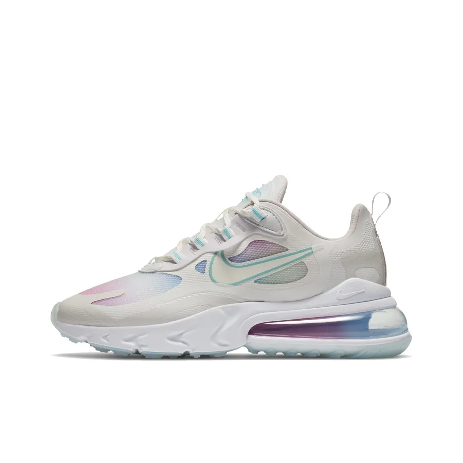 Nike Air Max 270 React Summit White Bleached Aqua Women's