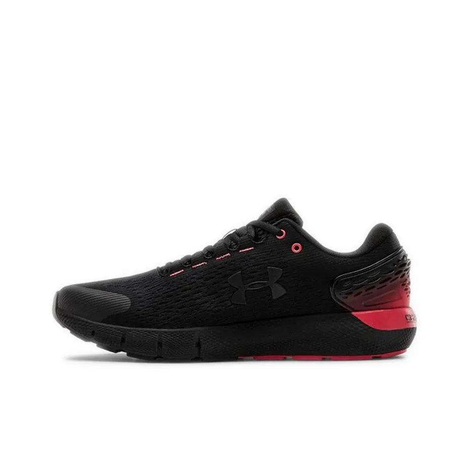 Under Armour Charged Rogue 1 Low Беговые кроссовки Мужские Черные Розовые