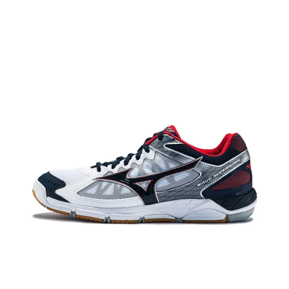 Mizuno Running Shoes Unisex Low-Top White Gray