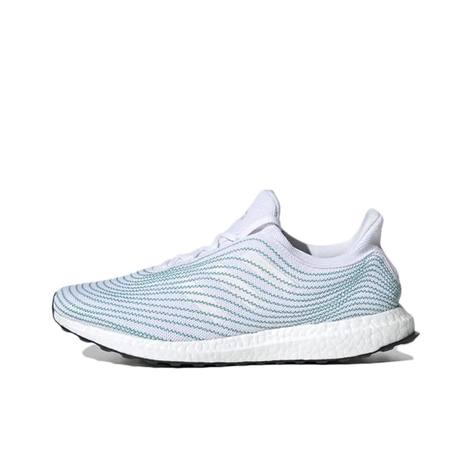 Adidas ULT Slip-resistant Abrasion-resistant Low Top Casual Running Shoes Unisex Light Green White Adidas ULT Противоскользящий Устойчивый к истиранию Низкий Топ Повседневные Беговые Кроссовки Унисекс Светло-зеленый Белый