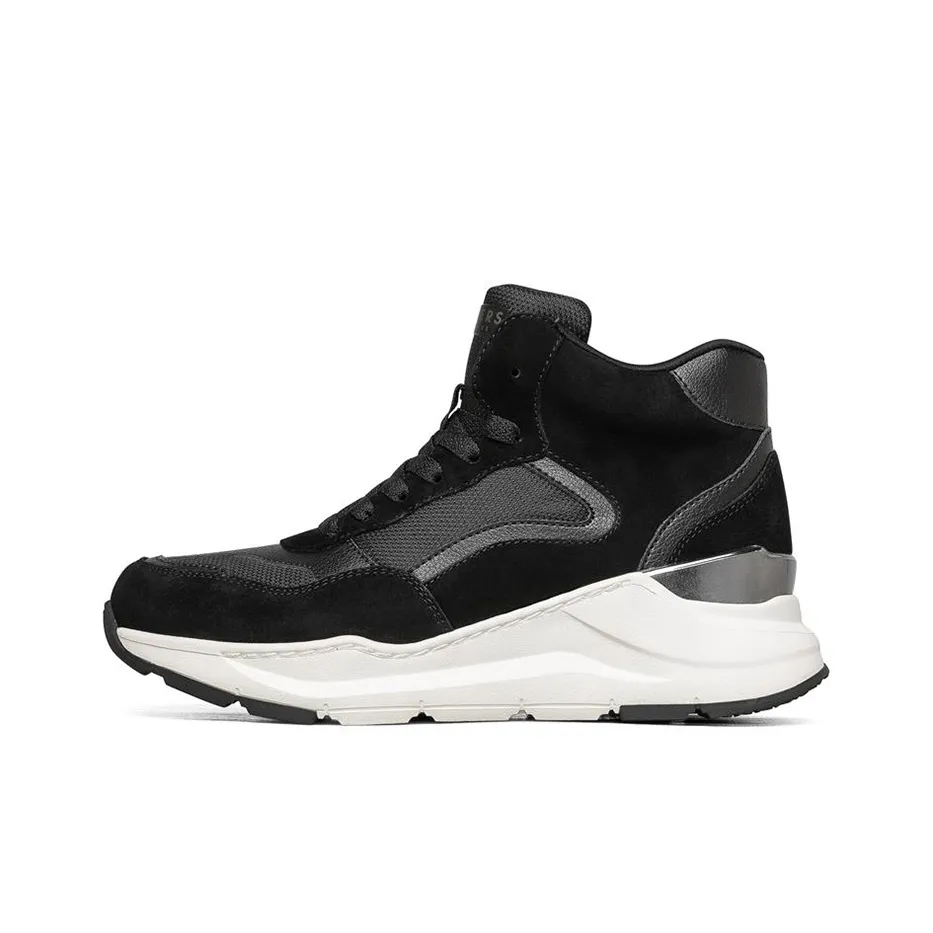Skechers Rovina High Топ Беговые кроссовки Женские Черный