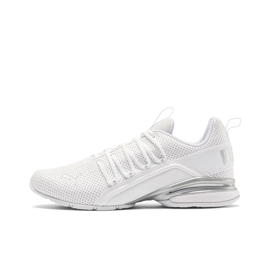 PUMA Axelion Perf 'White Silver'