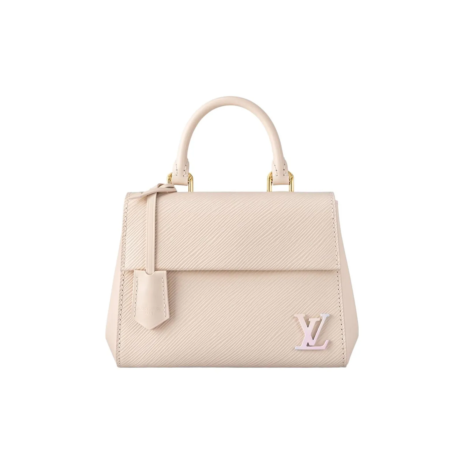 LOUIS VUITTON Cluny Epi Grain Cow Leather Shoulder Bag, Crossbody Bag, Handbag Mini Women's Light Pink