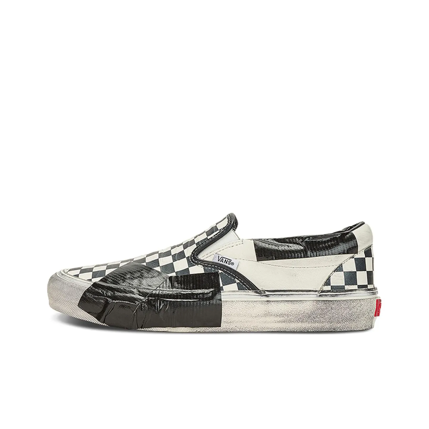 Vans Classic Slip On Vlt Lx Lux Duct Tape Checkerboard