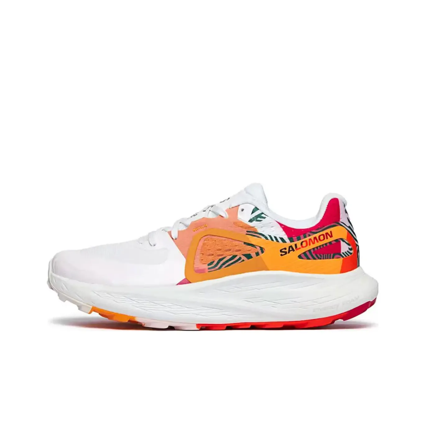 CIELE Athletics x SALOMON Aero Glide Slip-Resistant Abrasion-Resistant Low Top Casual Shoes Unisex White Циеле Атлетикс x SALOMON Aero Glide Противоскользящий Устойчивый к истиранию Низкий Топ Повседневная Обувь Унисекс Белый