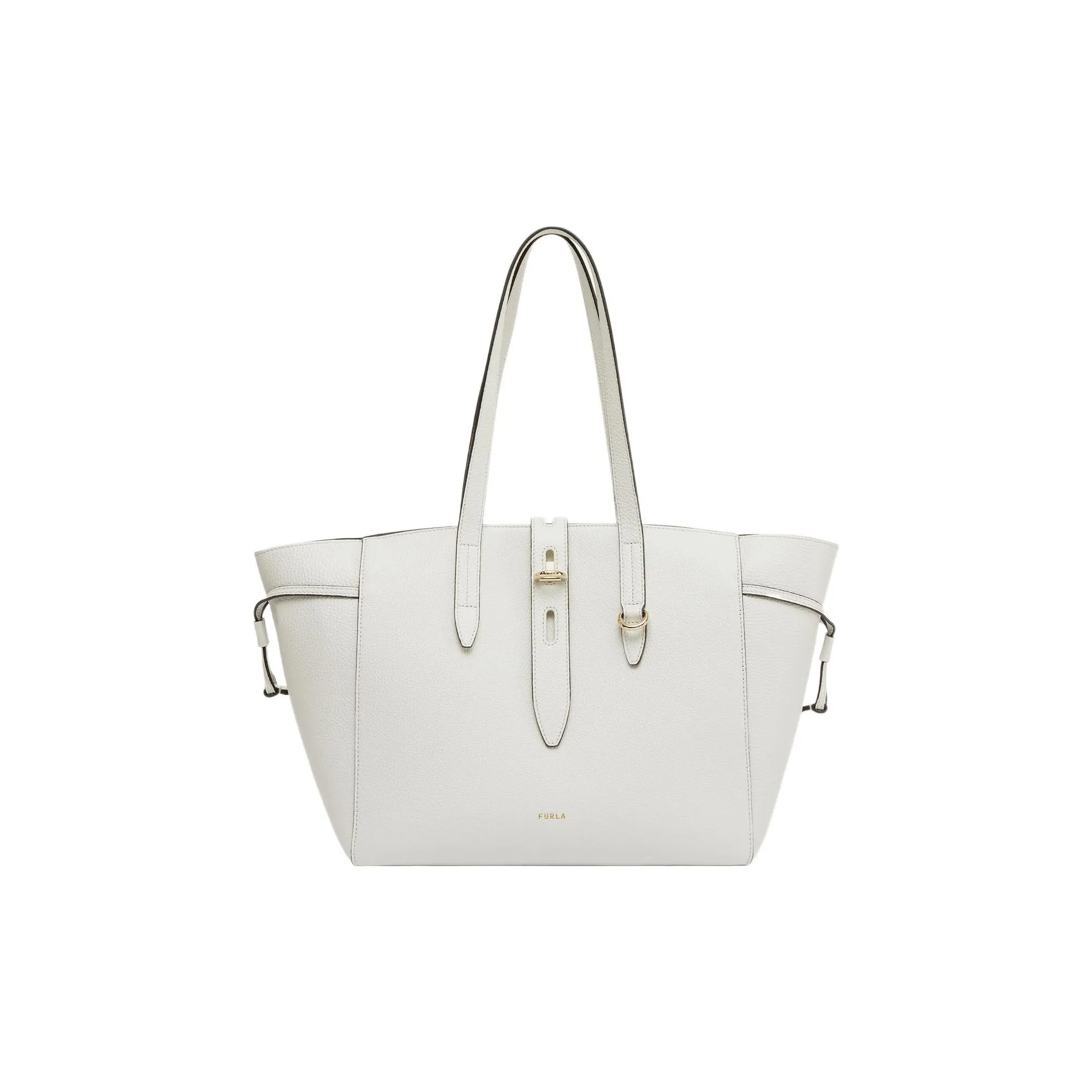 Furla Net Collection Телячья кожа Тоут Сумка Сумка для покупок Сумка Сумка через плечо Женская Белая