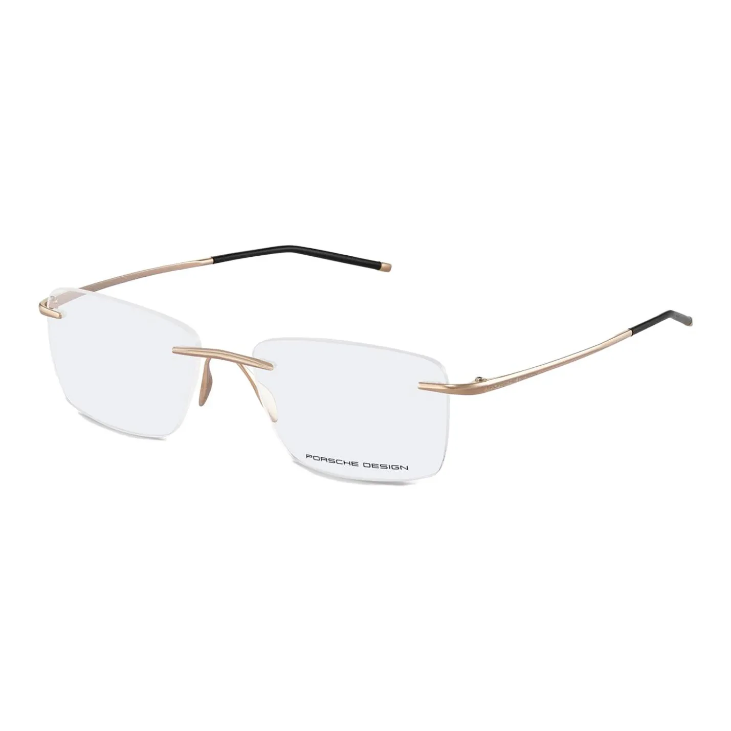 PORSCHE DESIGN Eyeglass Frames Men's Gold
