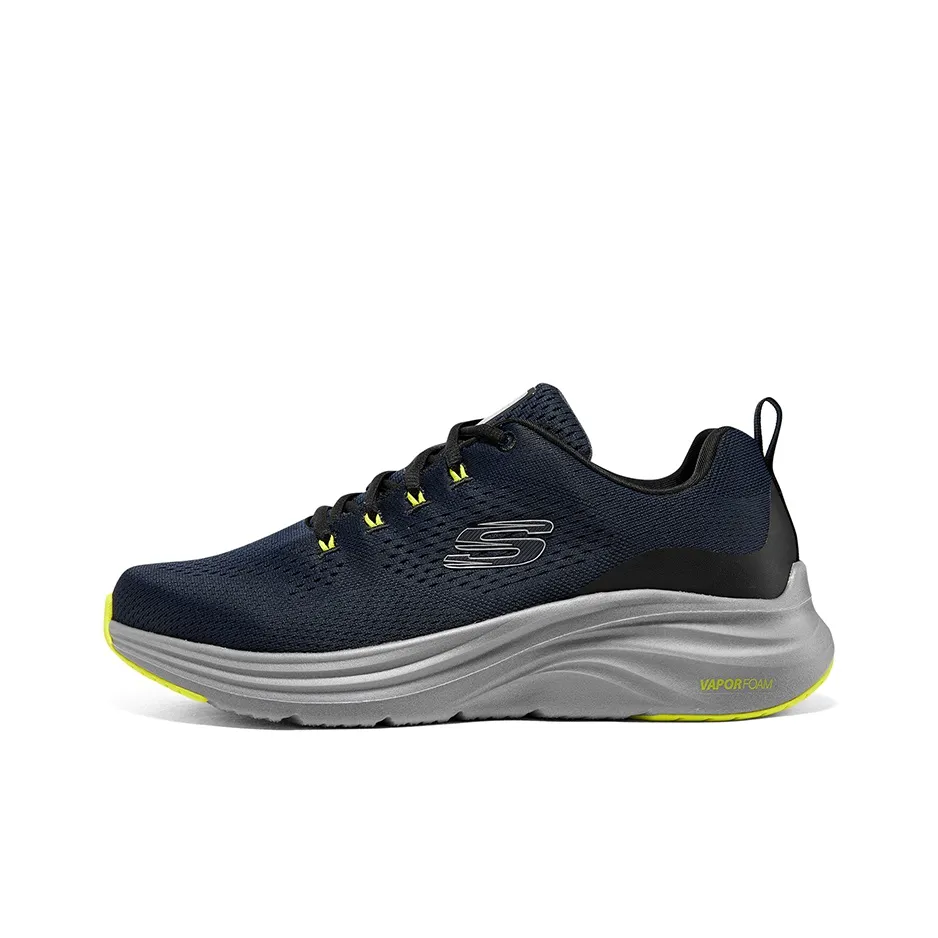 Skechers Vapor Foam Casual Shoes Men Low-Top Gray/Yellow