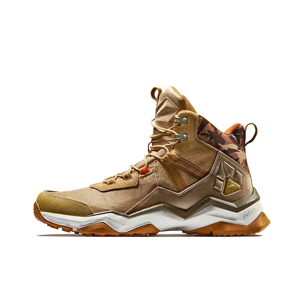 RAX Дышащий Противоскользящий Легкий Высокий Топ Уличная Обувь Мужская Светлый Хаки