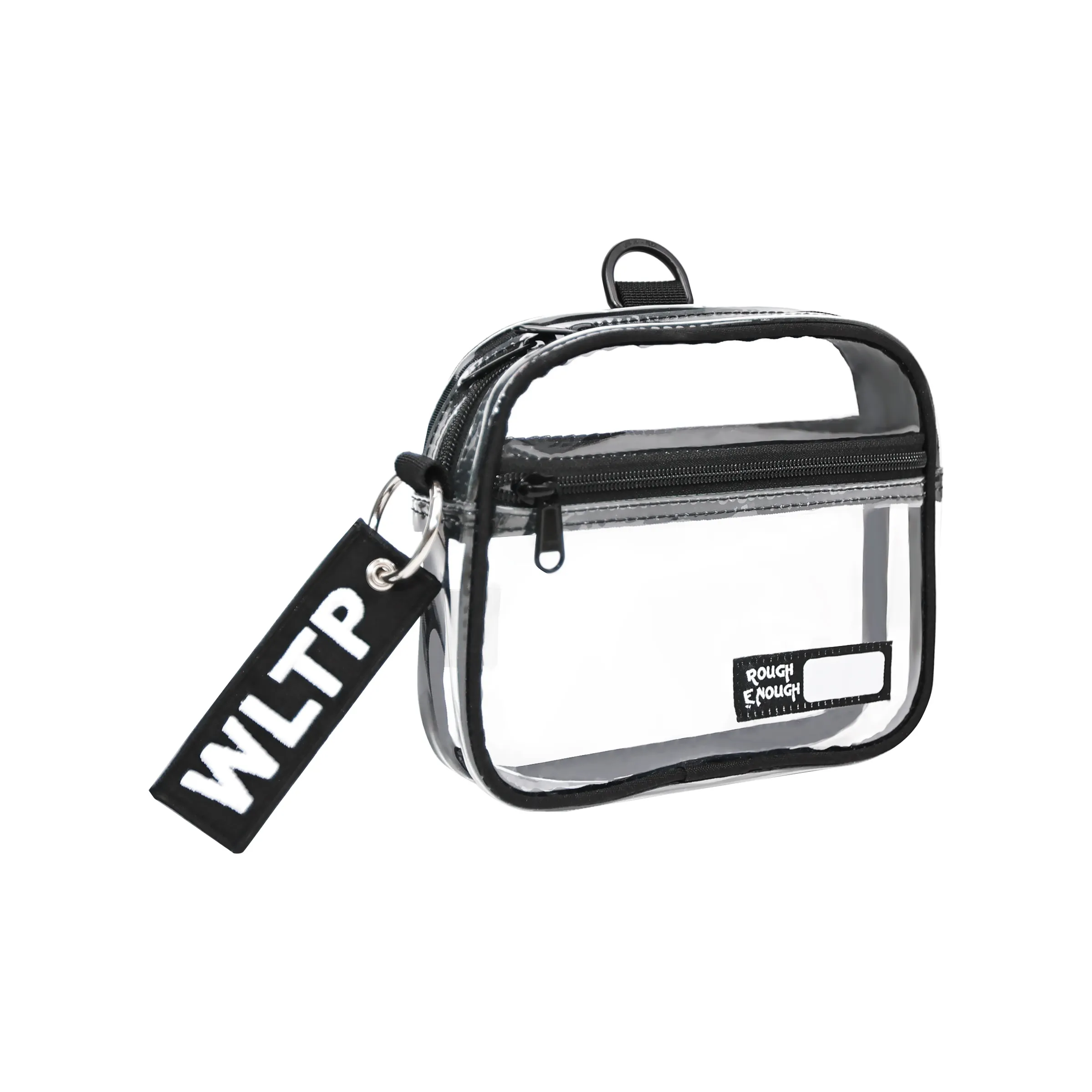 Rough Enough PVC Makeup Bag Хранение Туалетная сумка Обычный Унисекс Прозрачный