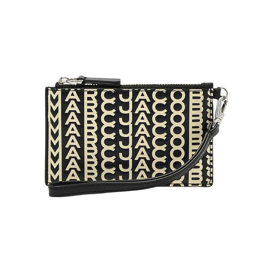 MARC JACOBS The Monogram Top-Zip Wristlet