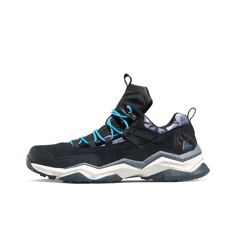 RAX Устойчивый к истиранию противоскользящий легкий низкий топ уличная обувь мужская черная