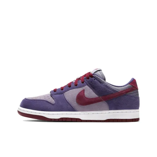 NIKE Dunk Кроссовки для скейтбординга Низкие Малиновый Фиолетовый Унисекс