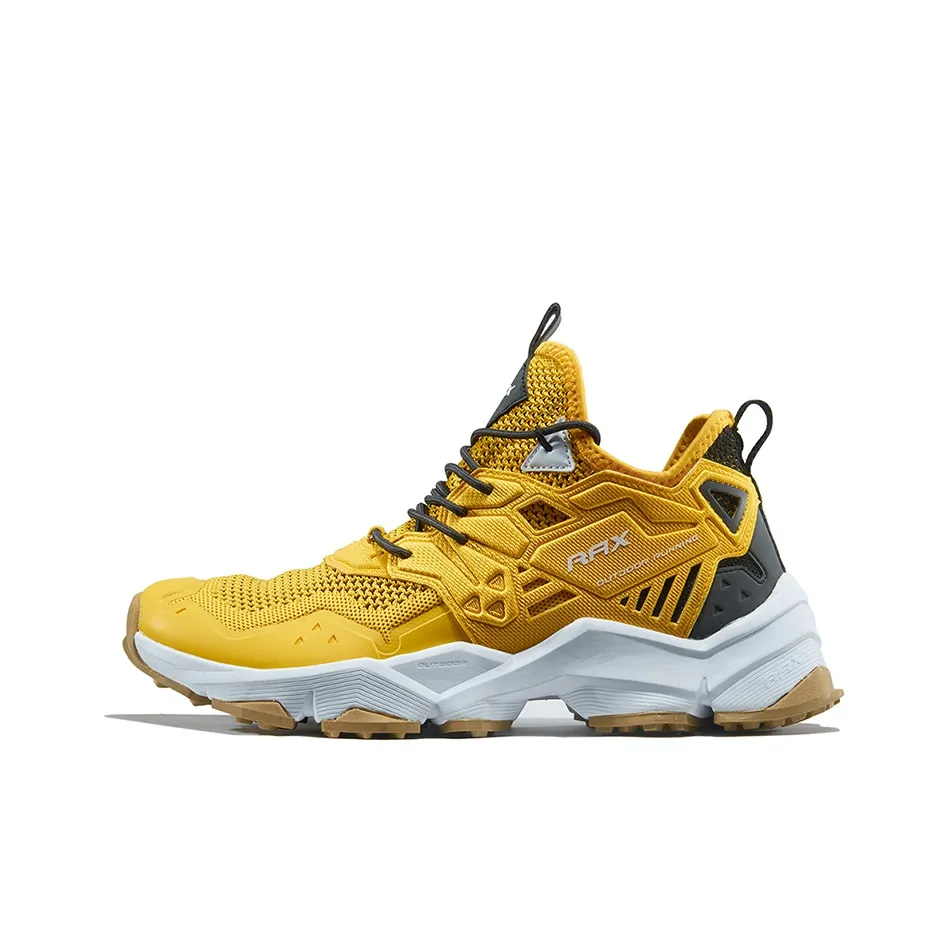 RAX Slip Resistant Breathable Lightweight Low-Top Streetwear Men's Yellow
