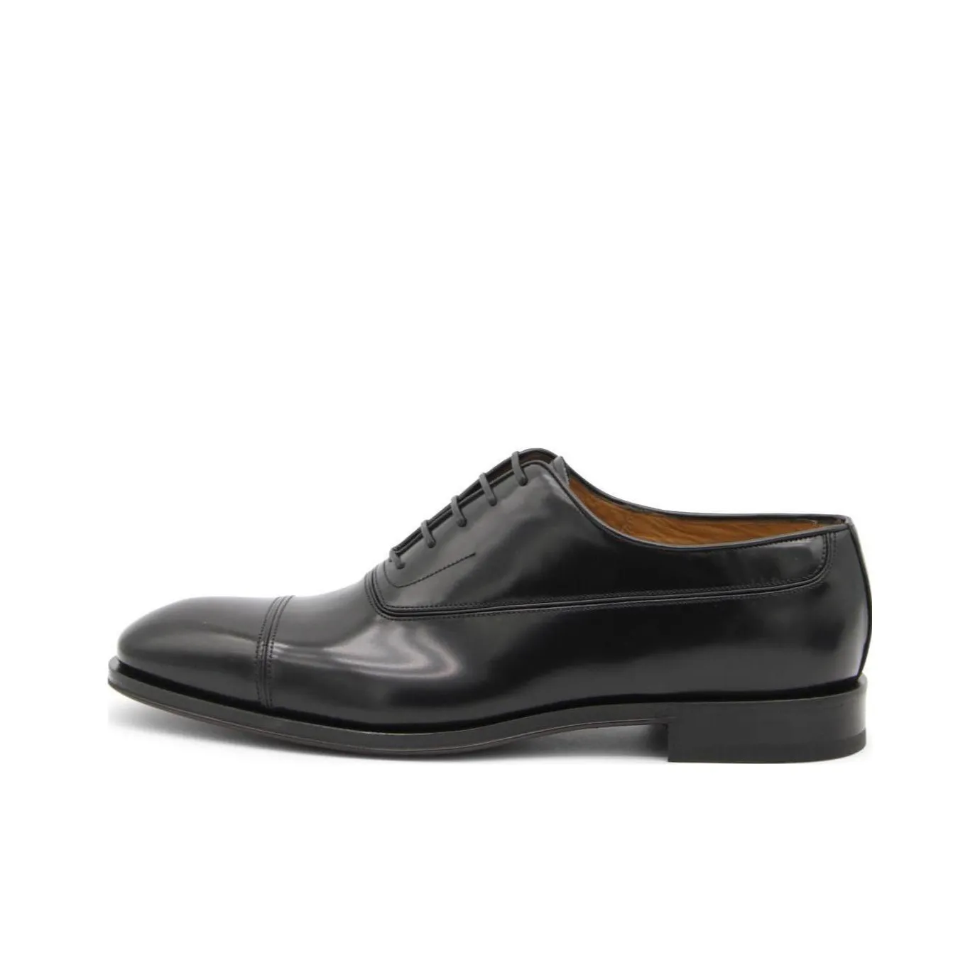 FERRAGAMO Lace-up Leather Oxford Shoes