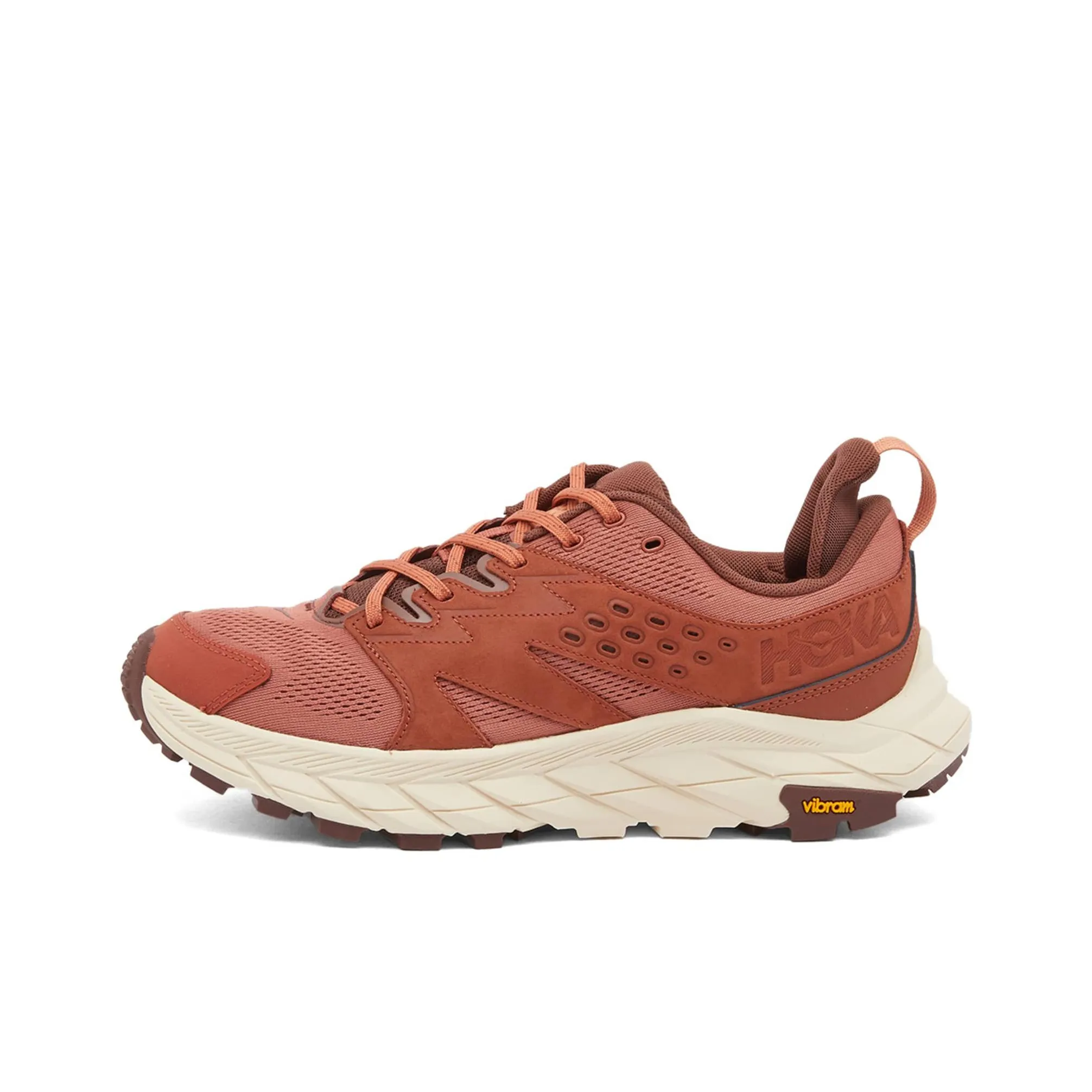 HOKA ONE ONE Anacapa Breeze Slip-resistant Abrasion-resistant Low Top Streetwear Men's Red HOKA ONE ONE Anacapa Breeze Противоскользящий Устойчивый к истиранию Низкий Топ Уличная обувь Мужская Красная