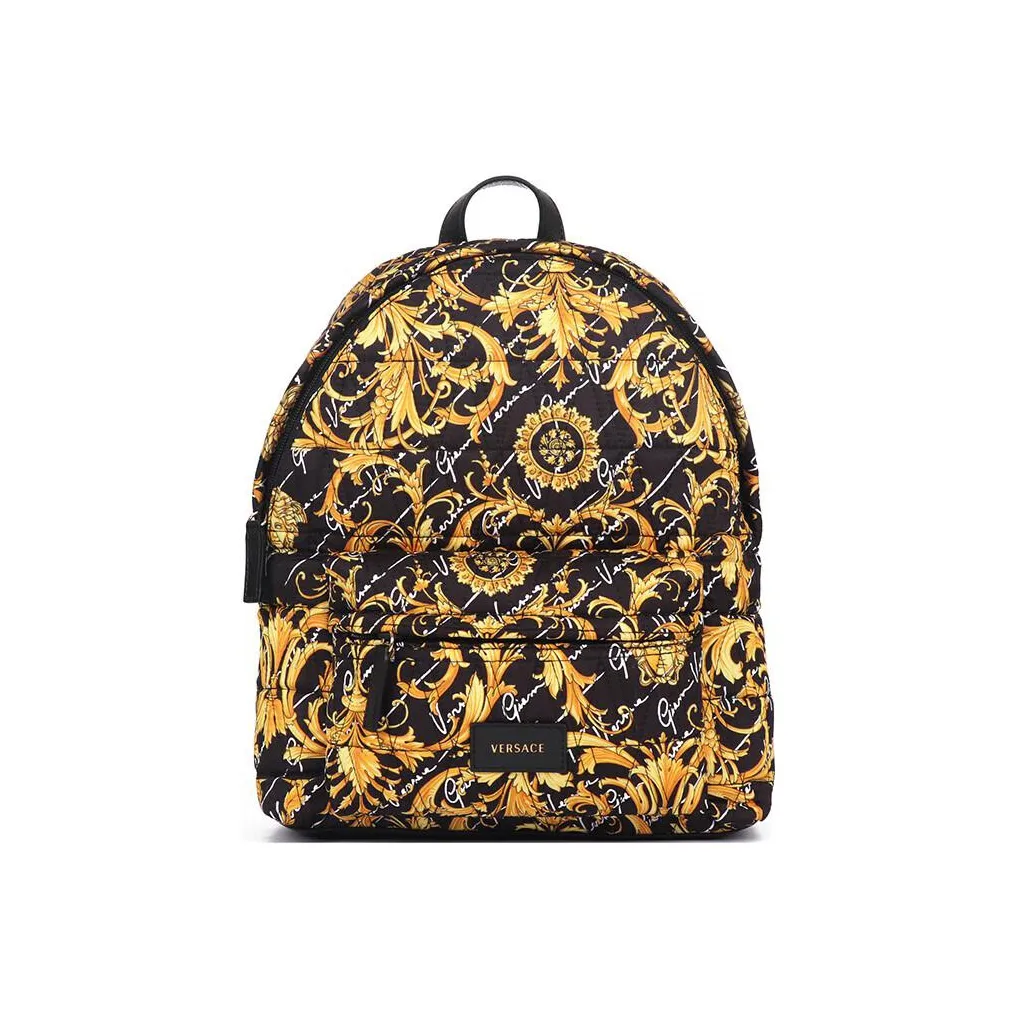 For Avenue Black Amy Leather Look Ponte Pants Polyester Backpack Large Size Men's Yellow/Black