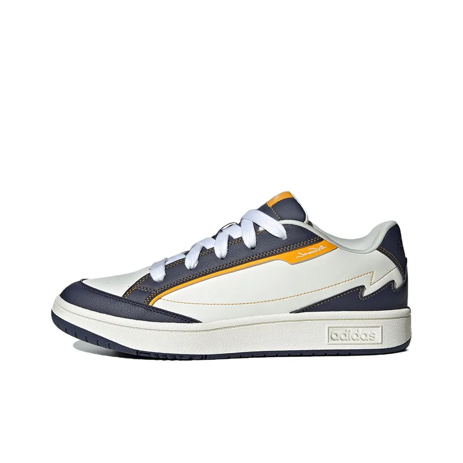 Adidas WCard Basketball Shoes 'White Black Yellow'