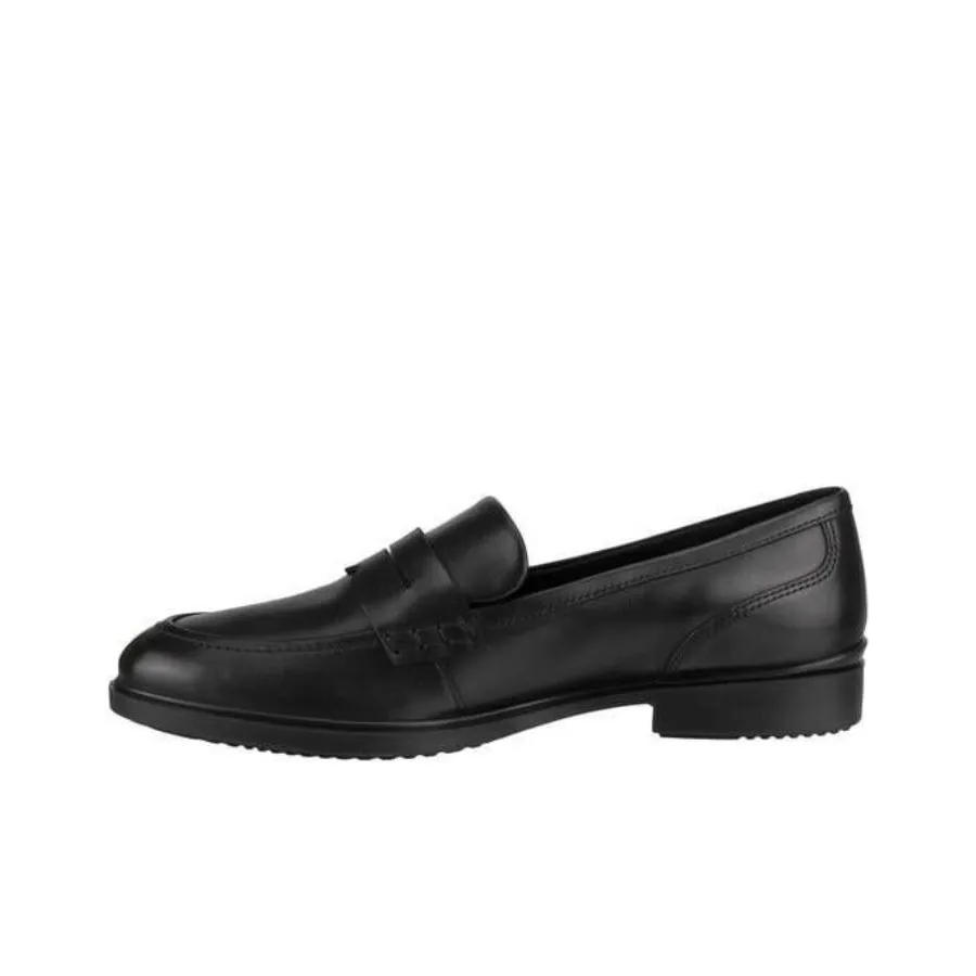 Ecco Лоферы Низкие Черные Женские