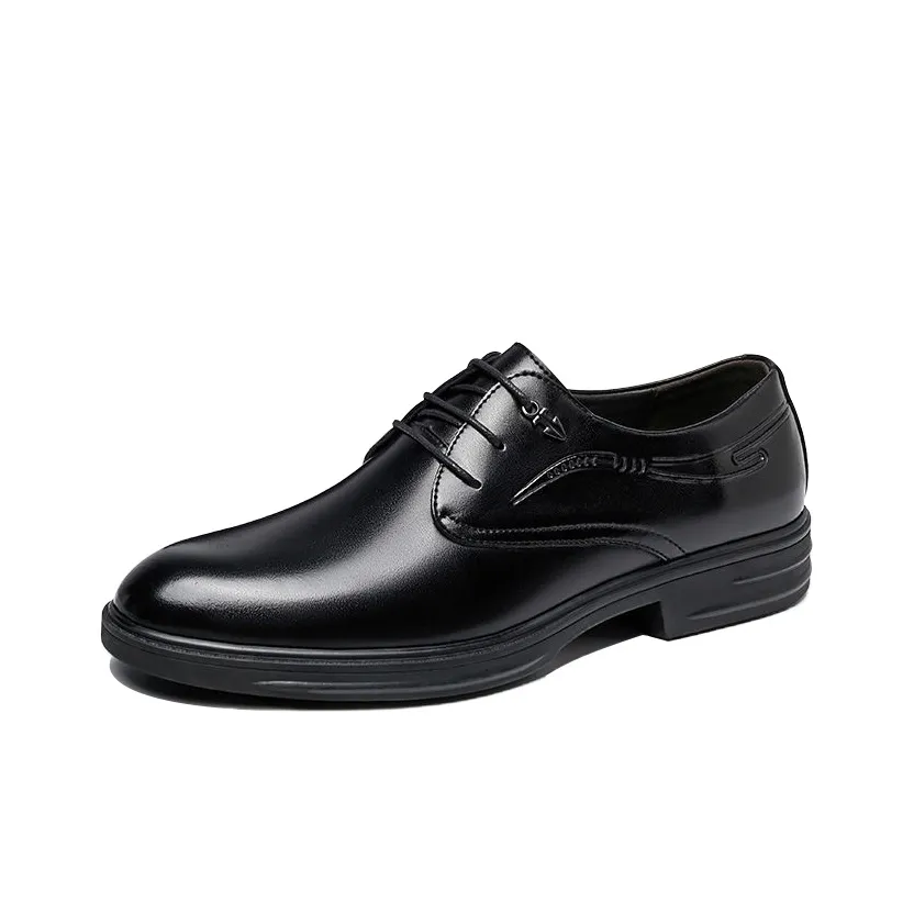 VANSSI Dress Shoes Men's Low Top Black