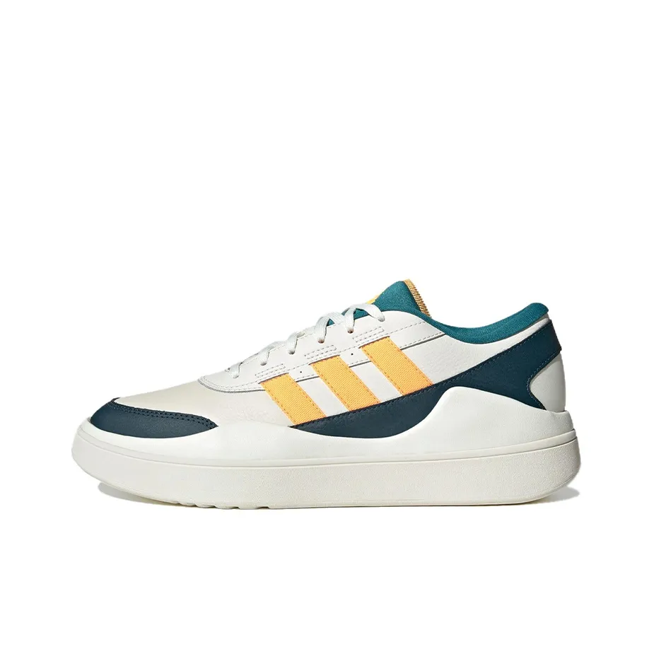 Adidas Osade Slip-resistant Low Top Casual Unisex White Blue Orange Adidas Osade Slip-resistant Низкий Топ Casual Унисекс Белый Синий Оранжевый