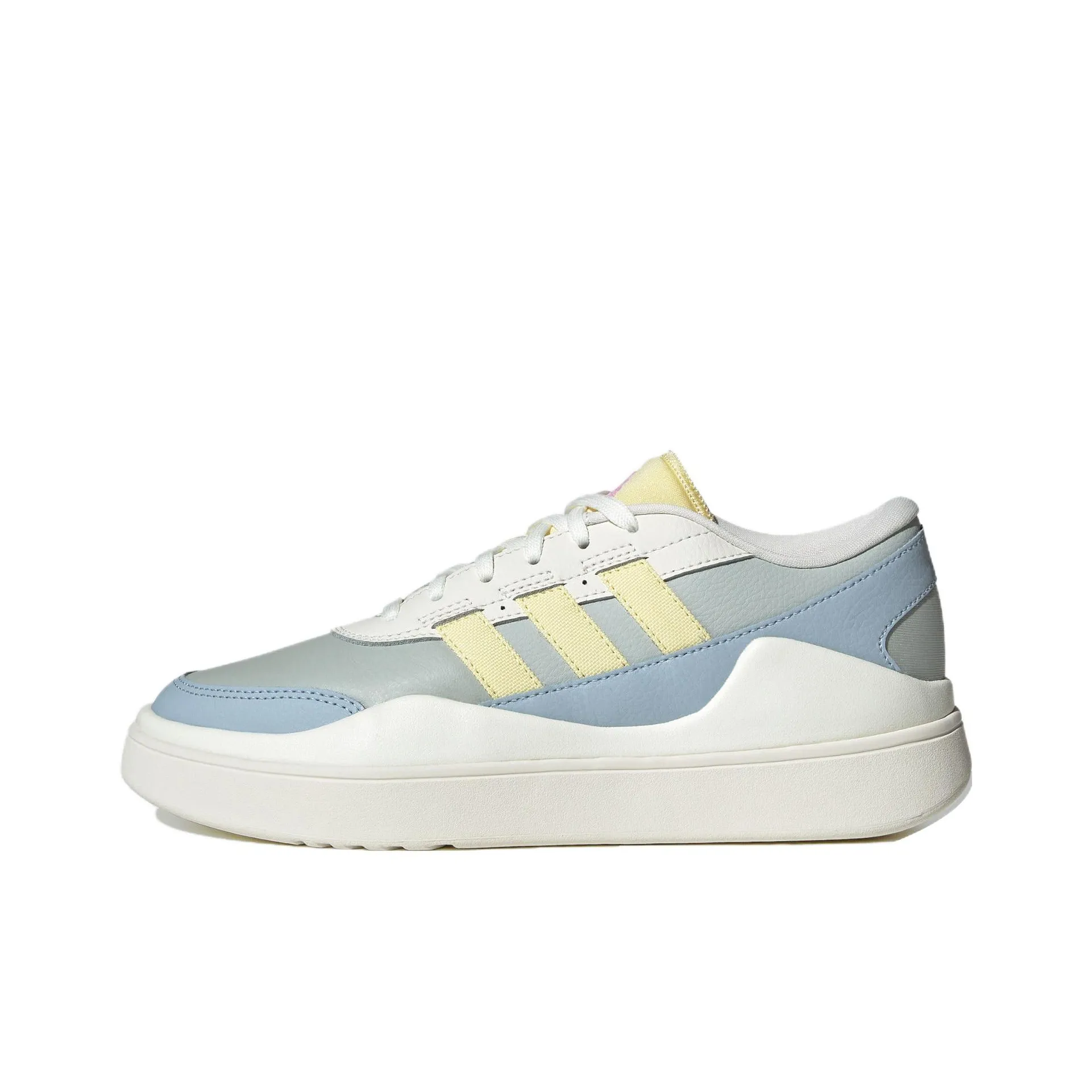Adidas Osade Slip Resistant Abrasion Resistant Низкий Топ Casual Женский Желтый Синий Серый