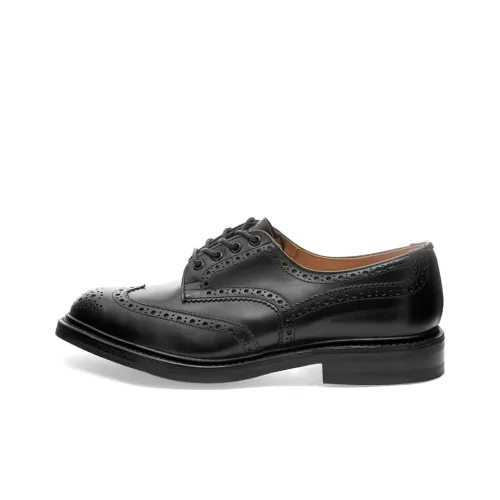 Tricker's Мужские повседневные туфли Low Top Черные Мужские