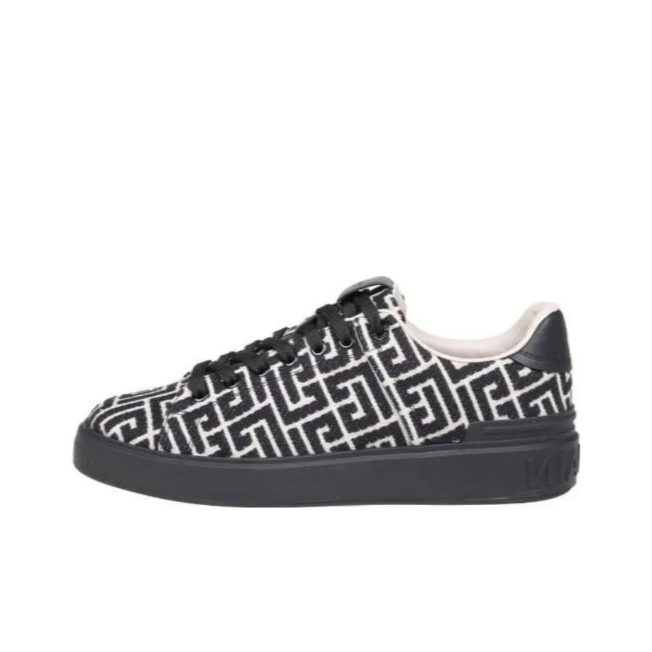 BALMAIN B-Court 'Black Monogram'