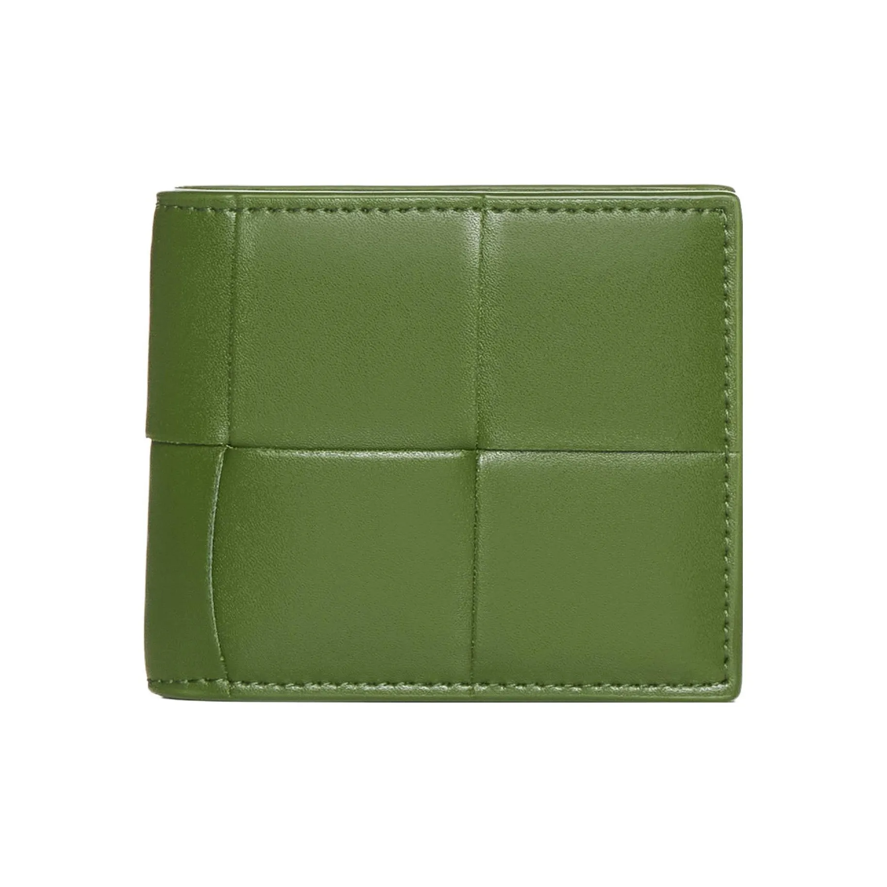 Bottega Veneta Cow Leather Wallet Men's Green
