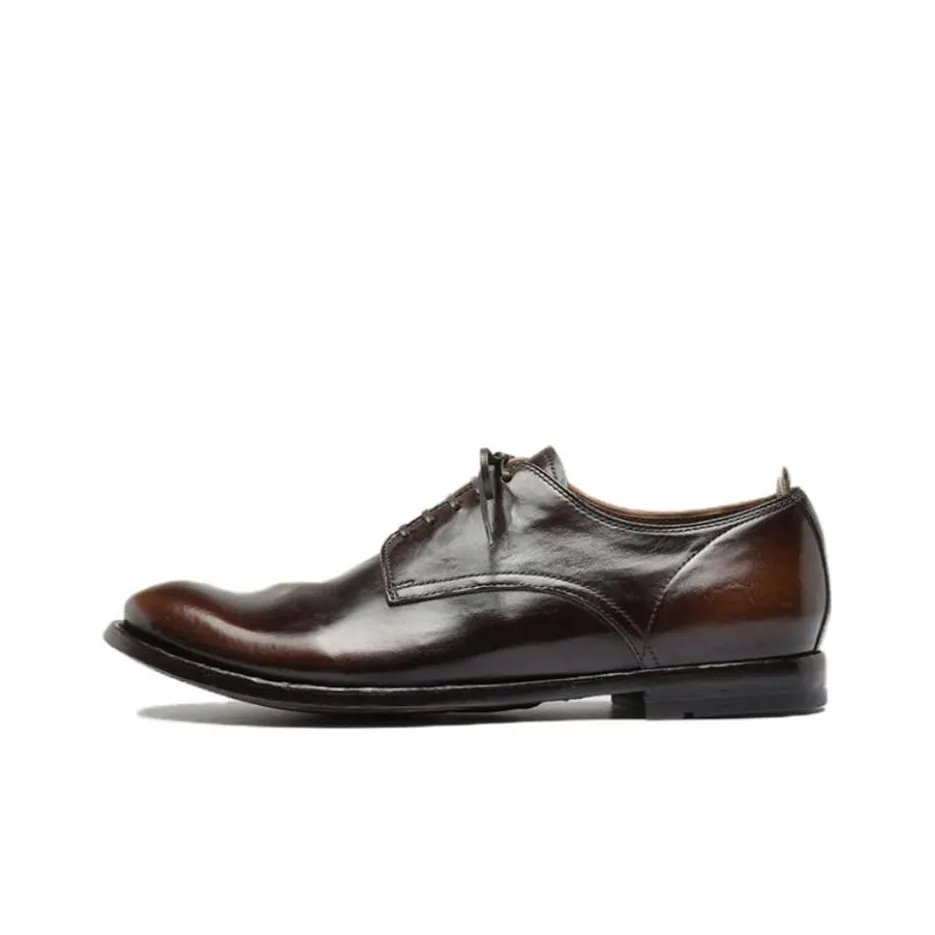 Officine Creative Leather Derby Shoes
