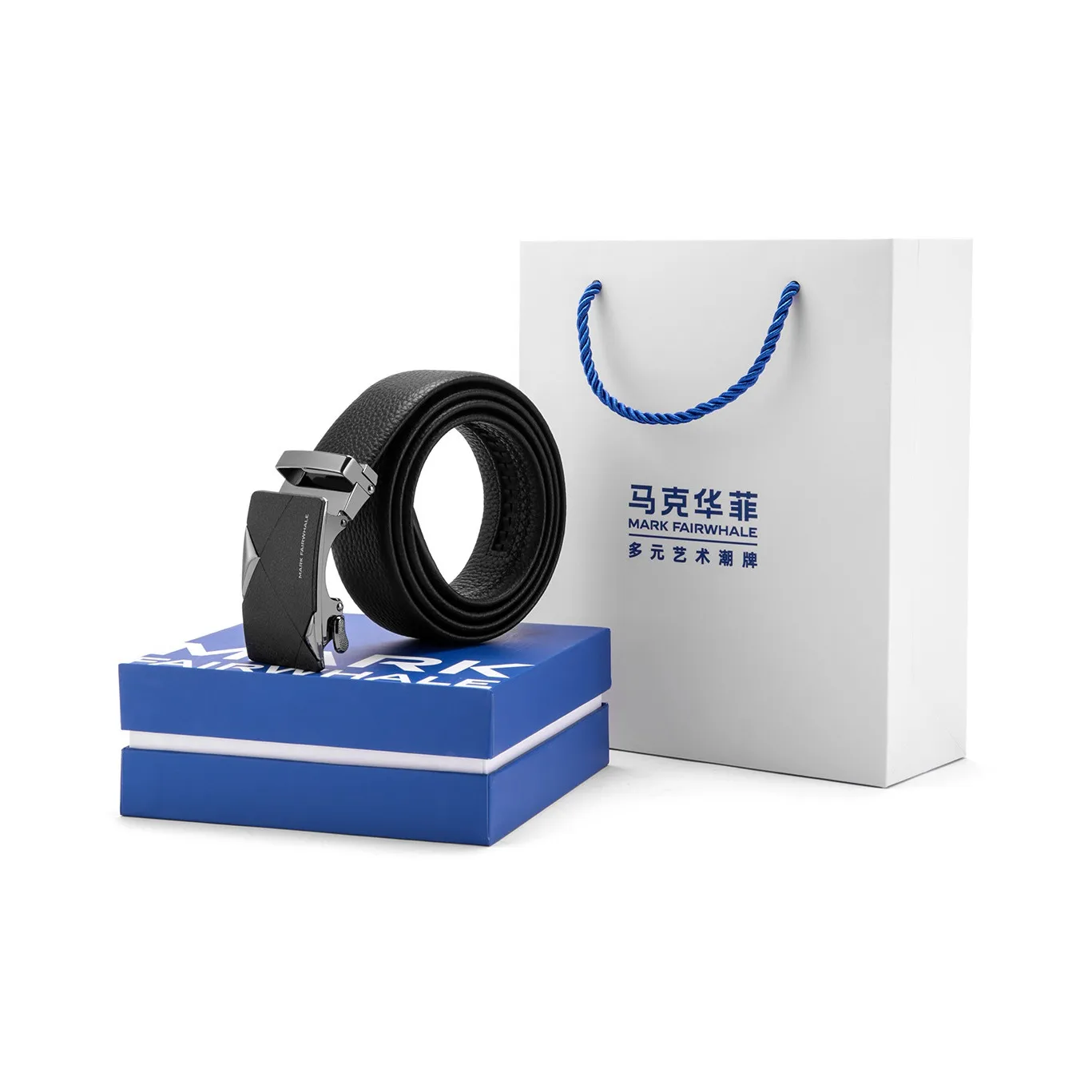 FAIRWHALE Сумка для покупок Бизнес Автоматическая застежка Лицевая коровья кожа Ремни Мужской