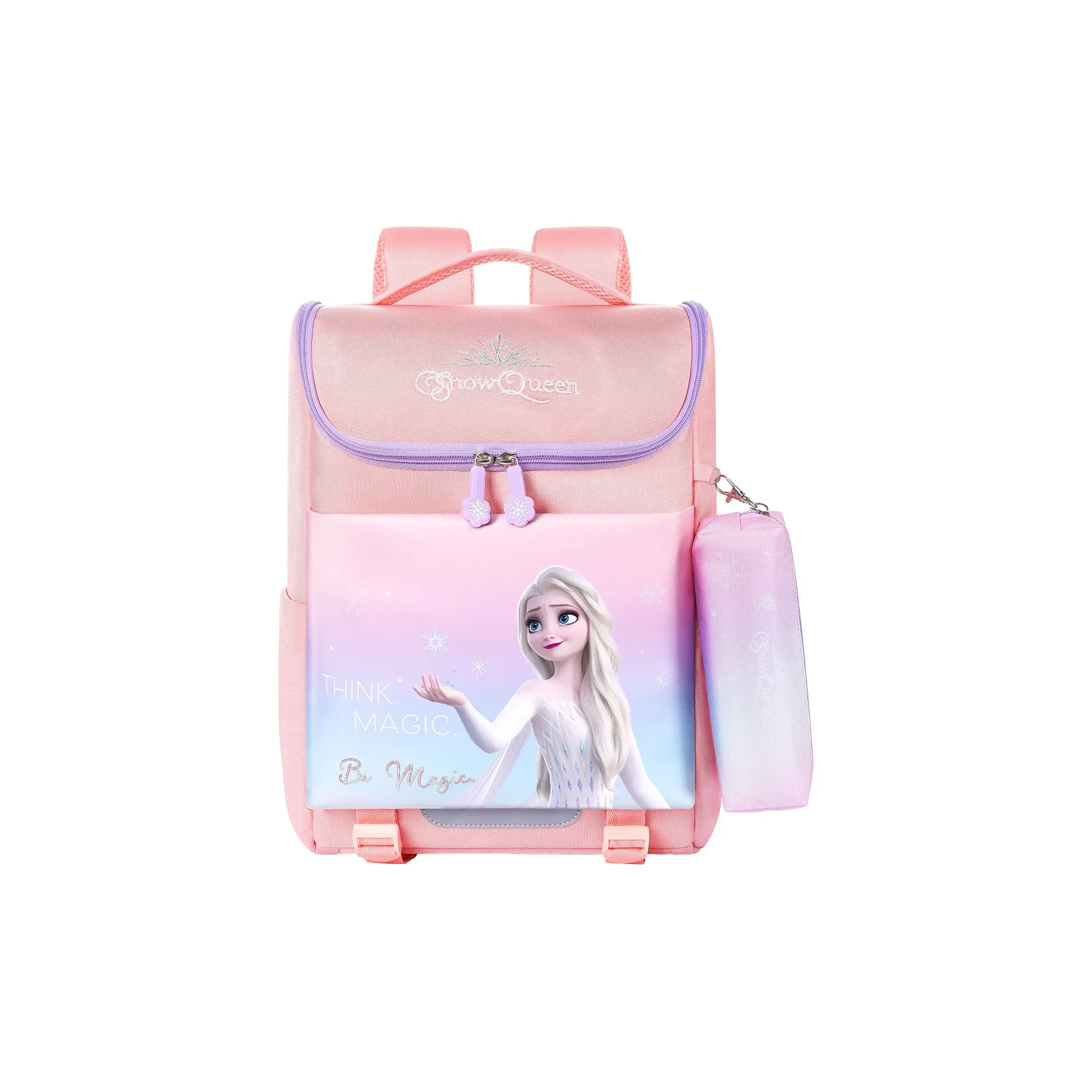 Disney ПУ (полиуретан) Рюкзак для детей большой детский розовый фиолетовый